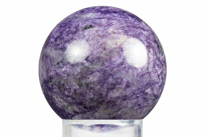 Polished Purple Charoite Sphere - Siberia #311325